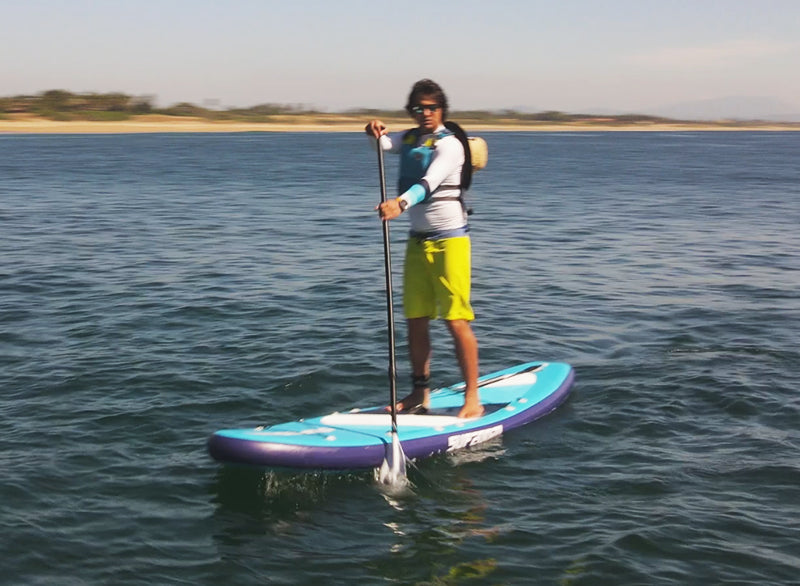 Learn how to paddle instead of water
