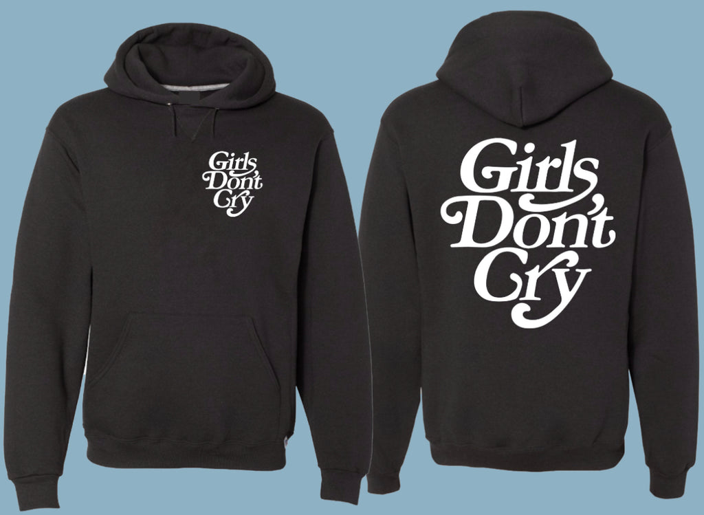 されている 【Sサイズ】Girls Don't Cry Hoodie BLACK 伊勢丹 サイズ