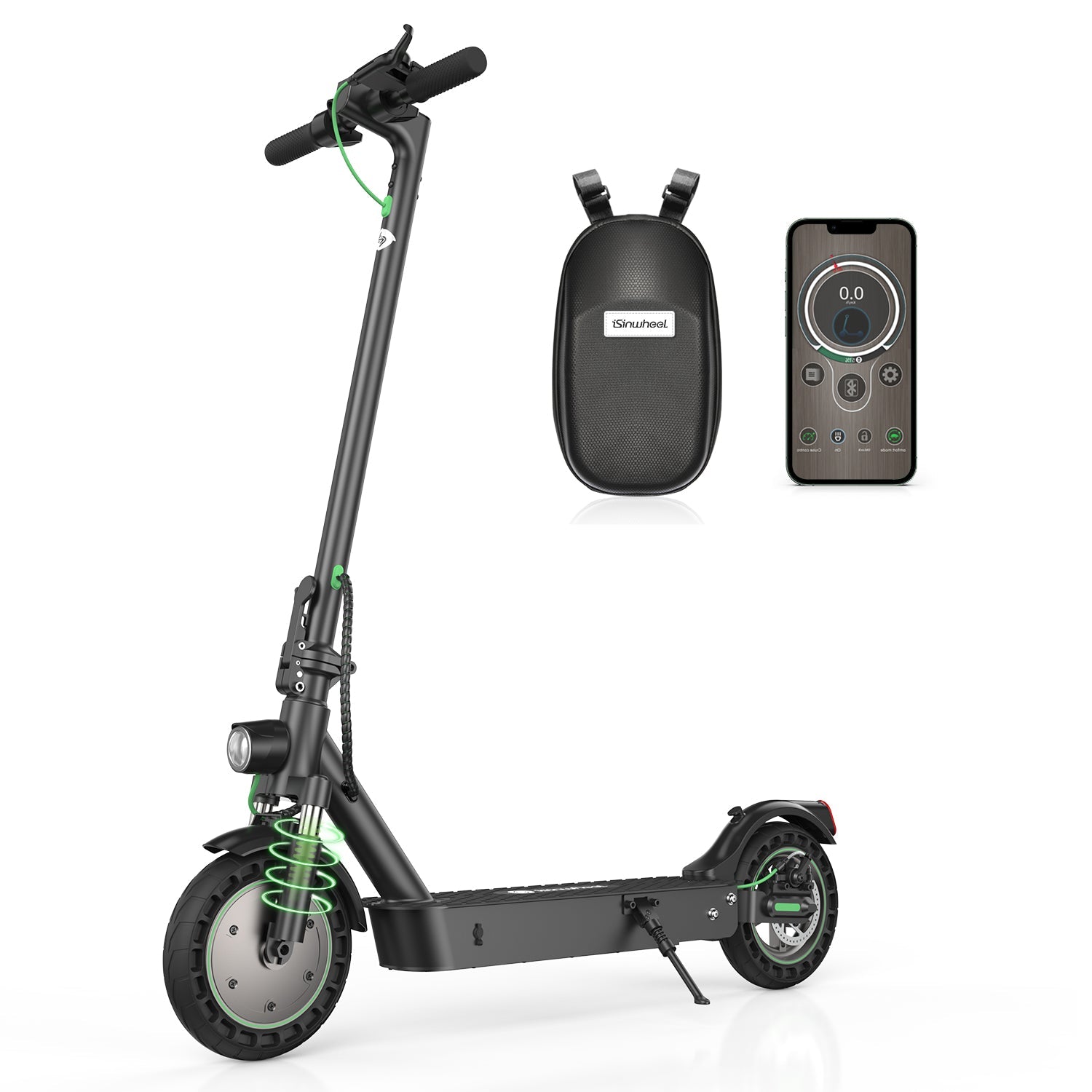 isinwheel® S9Max Patinete eléctrico 500W