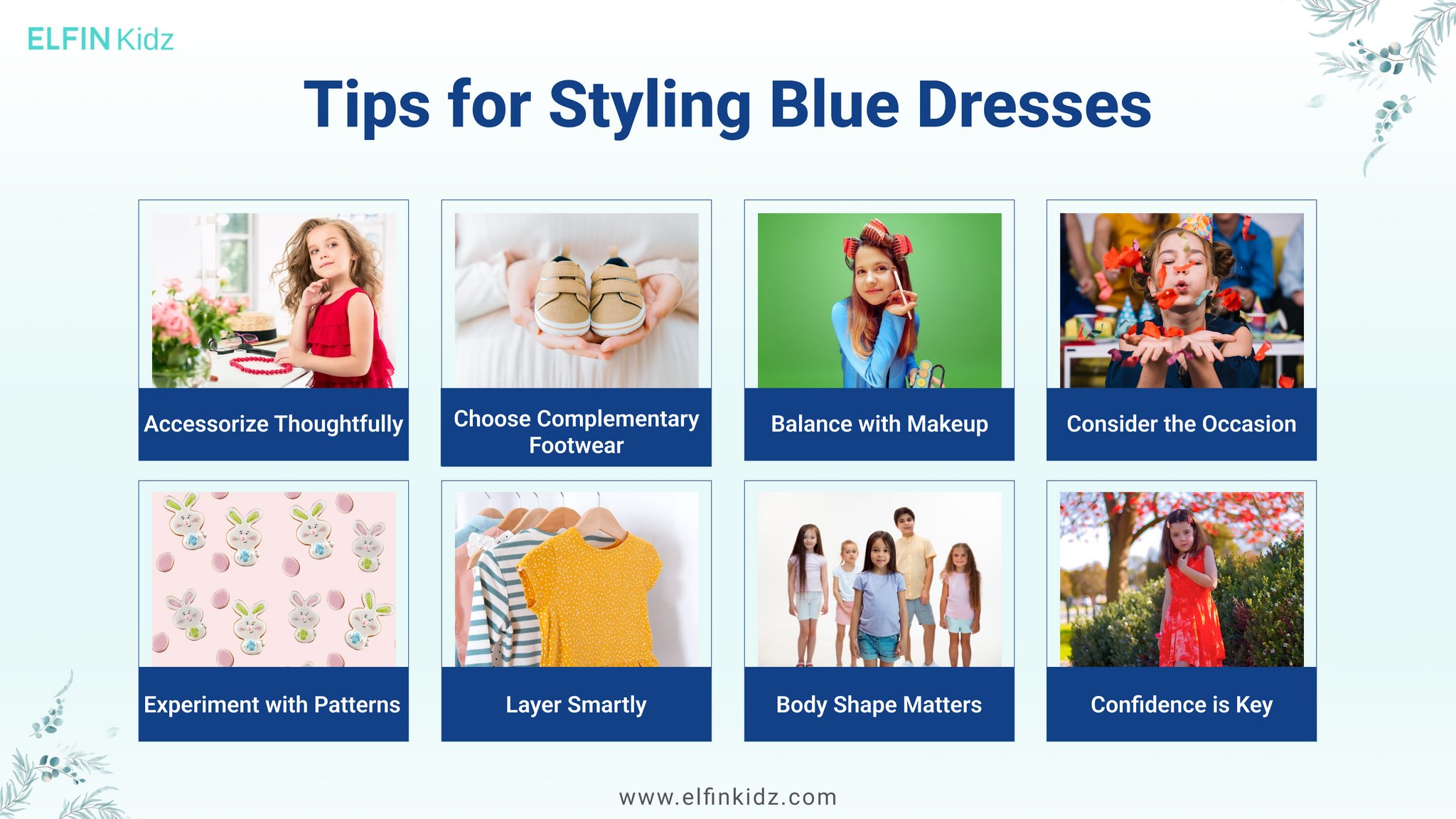 Tips for Styling Blue Dresses
