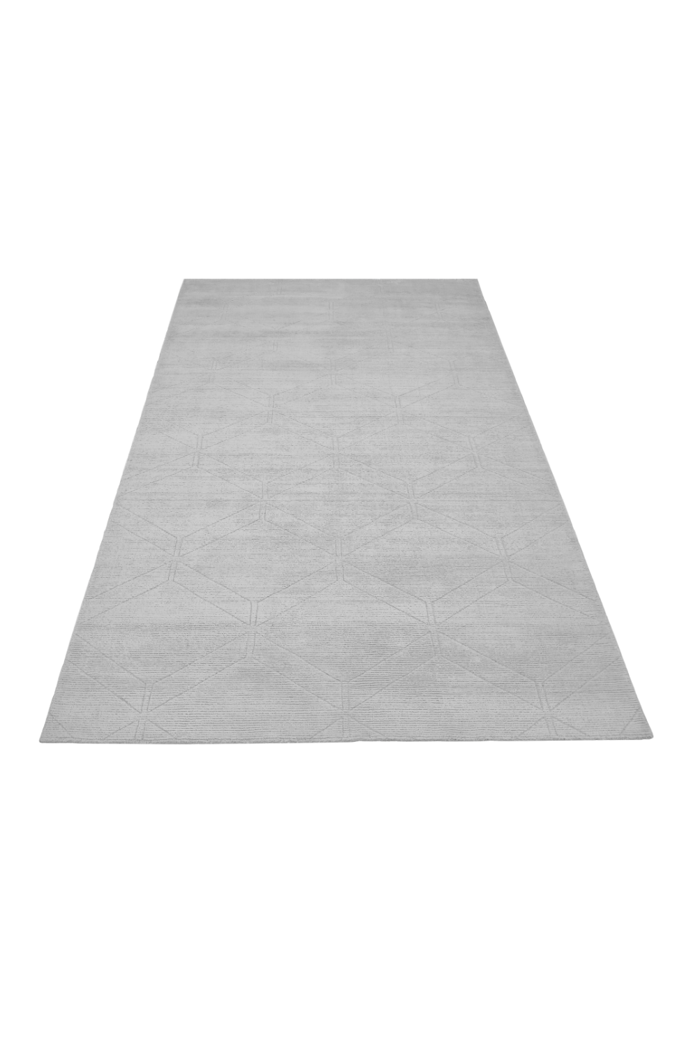 Cream Geometric Area Rug | Andrew Martin Zermatt