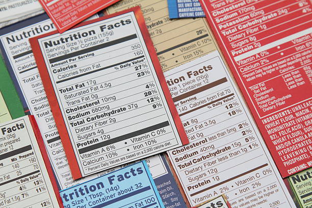 Les étiquettes nutritionnelles présentent des informations sur la composition des ingrédients des produits, procurez-vous des informations pour savoir comment est-ce conforme.