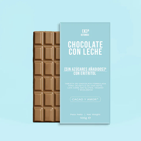 Tablete de Chocolate com Leite e MCT