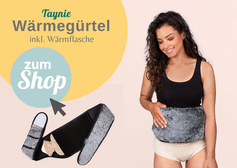 Taynie Wärmegürtel inkl. Wärmflasche - Zum Shop