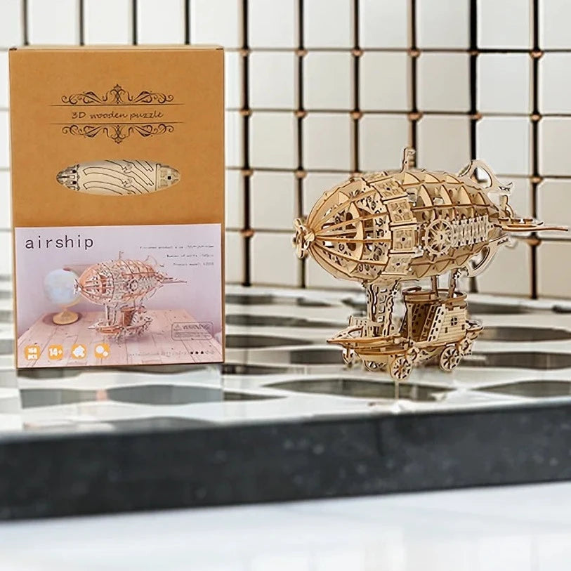 Jouet en Bois DIY 3D Un Casse-Tête Éducatif et Décoratif™ chez Andunian