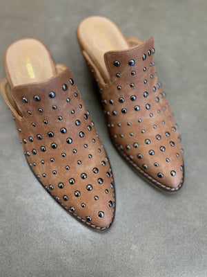 Cara Stud Mule Slip-on - Storied