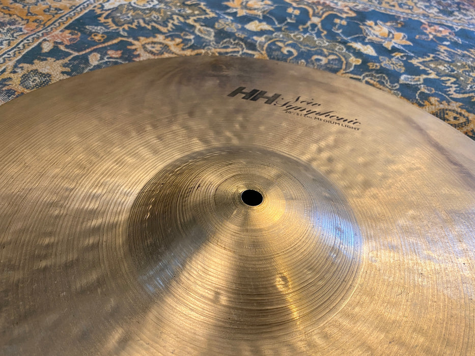 Warm Semi-Dry Sabian HH NEW SYMPHONIC Medium Light Ride 20” 2836 g