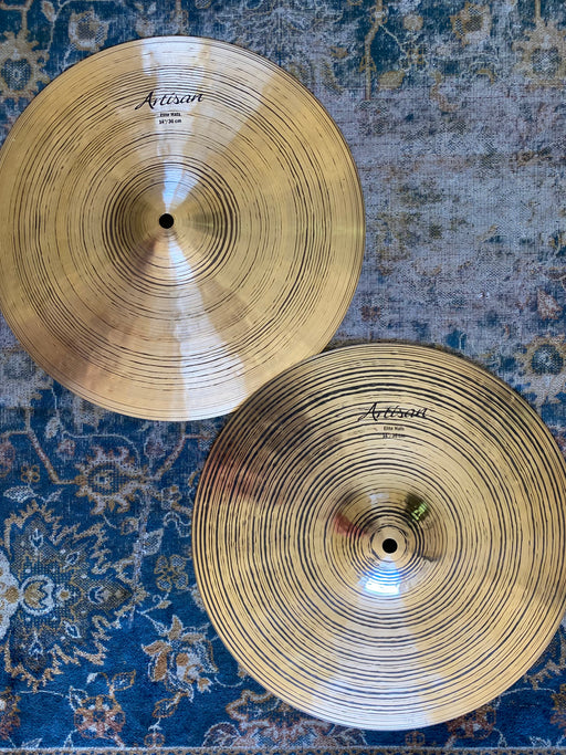 Thin Dark Semi Dry Sabian ARTISAN ELITE Hihats 14” 798 1191 g