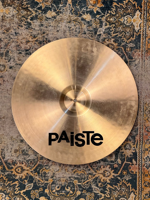 ULTRA RARE Vintage Paiste SOUND CREATION 18” SHORT CRASH 1596 g Unique Bell  CLEAN