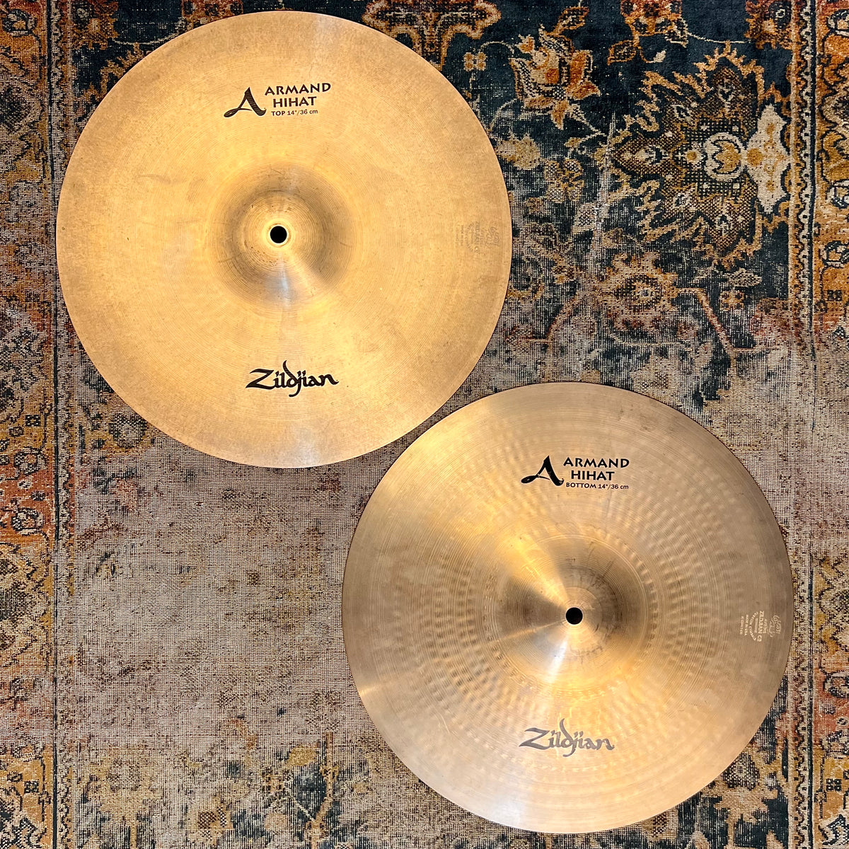 ジルジャン ハイハット A.ZILDJIAN ARMAND HI-HATS 14 smcint.com