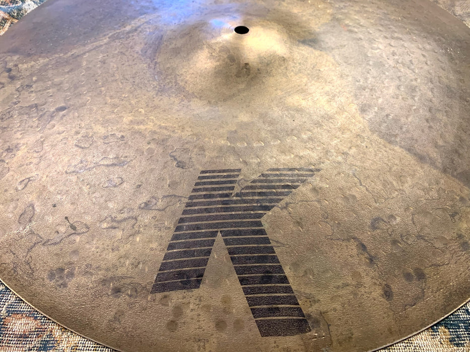 ORIGINAL 1980s ULTRA DRY Zildjian K Custom DRY Ride 20” 2691 g CLEAN