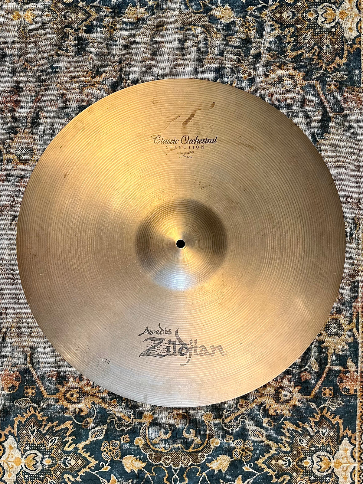 DARK Zildjian Orchestral Selection Suspended Crash Ride 20” 2127 g