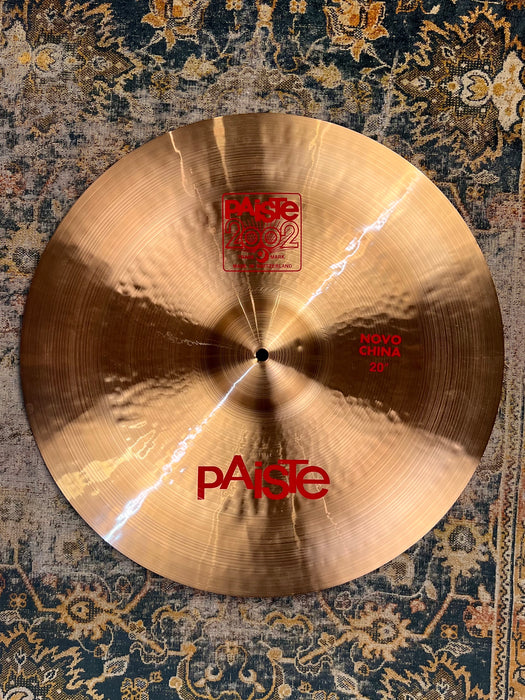 Immaculate Inverted PAISTE 2002 NOVO China 20” 1696 g MELLOW DARK