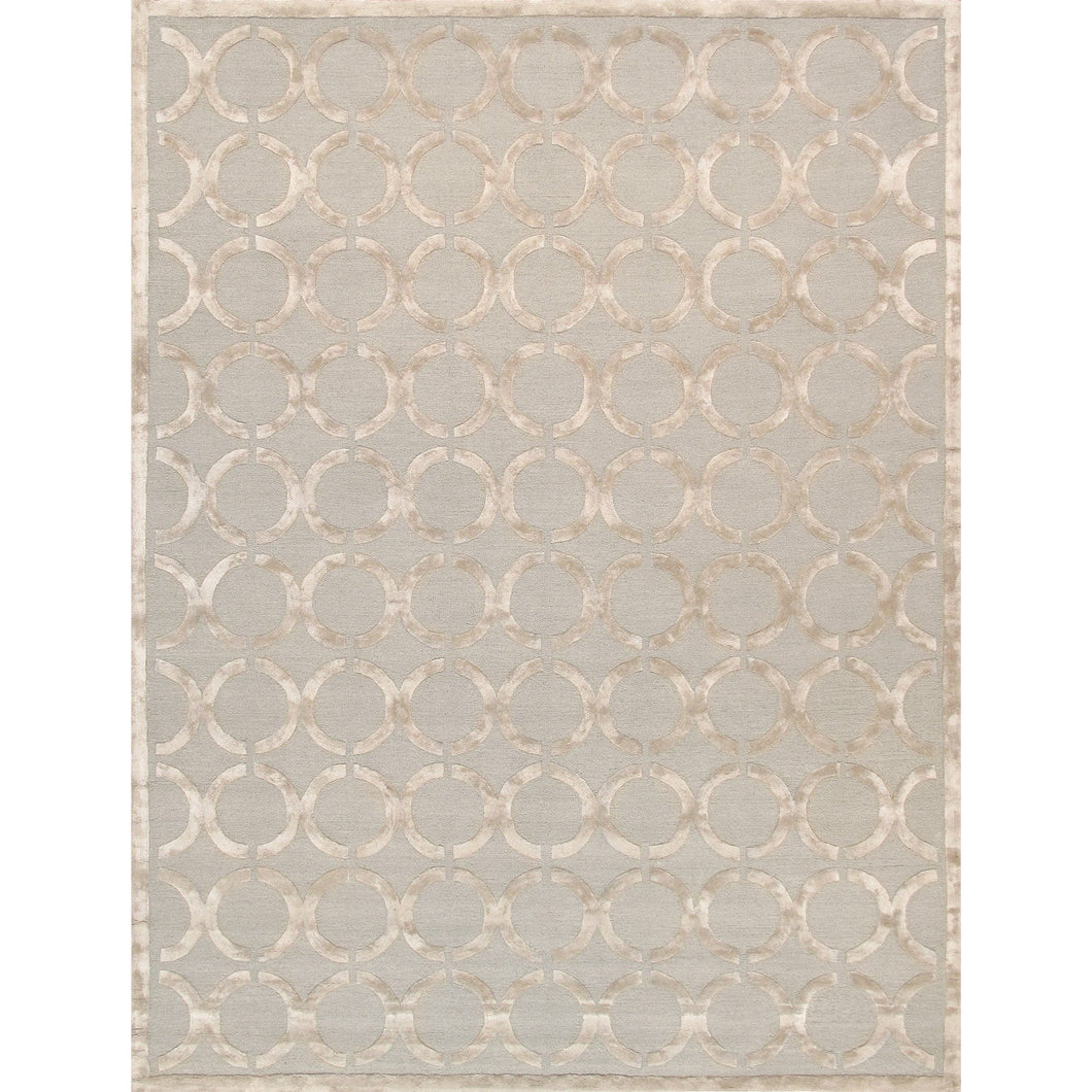 Pasargad Home Edgy Hand-Tufted Beige Area Rug Large