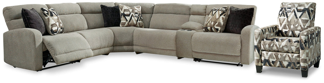 Colleyville 6-Piece Sectional with Recliner
