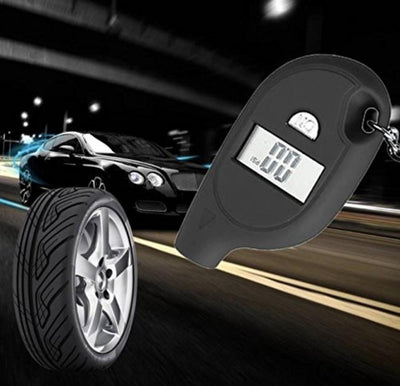 Mini Car Keychain Tyre Gauge