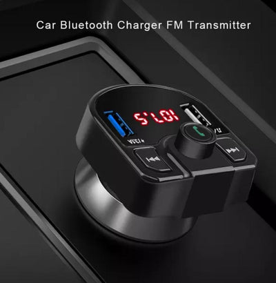 Multi function Car Charger bluetooth kit with Dual USB and FM