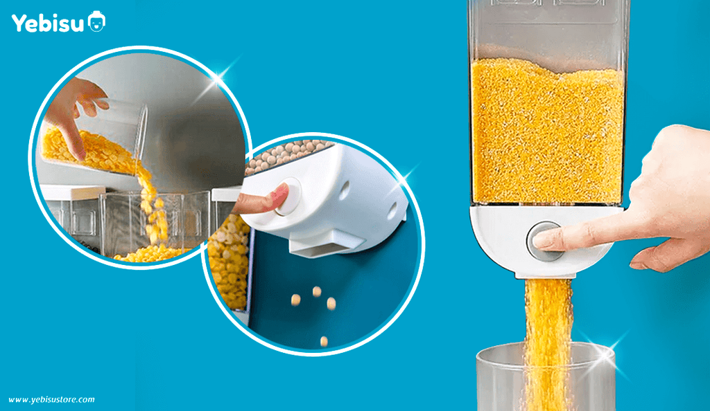 Dispensador de Cereales y Menestras  Delivery Gratis Lima – YebisuStore