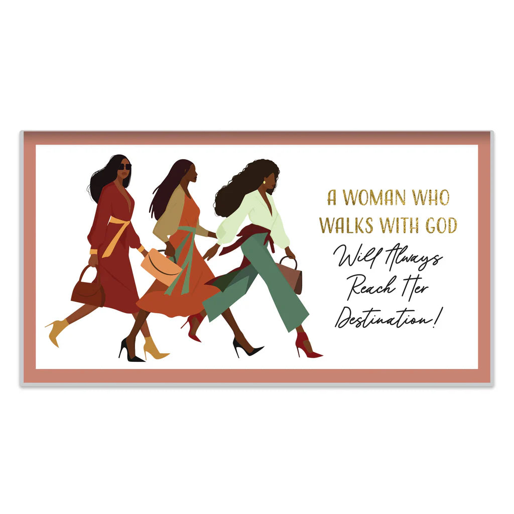 A WOMAN WHO WALKS WITH GOD  | 2025 CHECKBOOK PLANNER