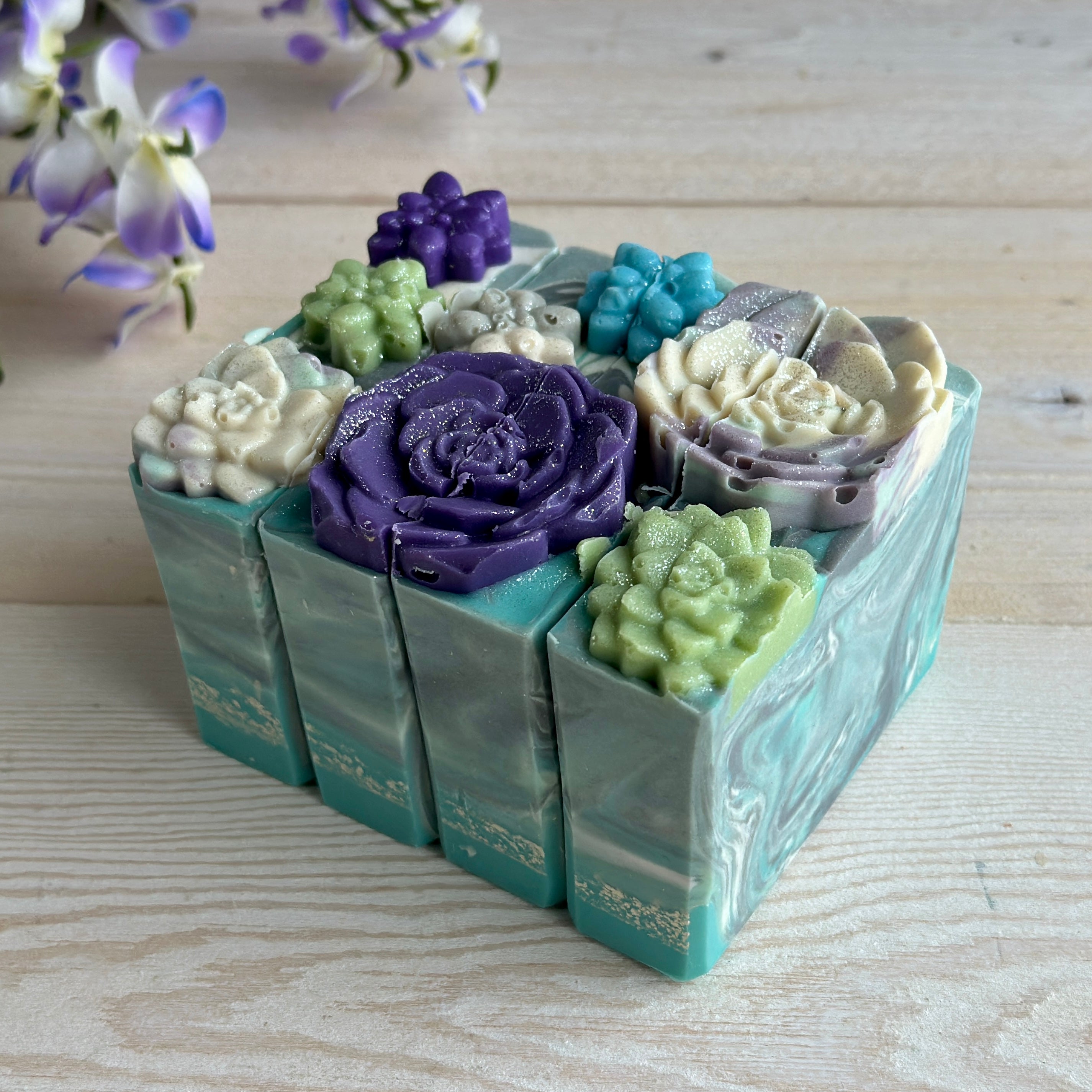 Lush Succulent Silk