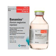 BANAMINE SOLUTION 50 MG RX DE 250 ML