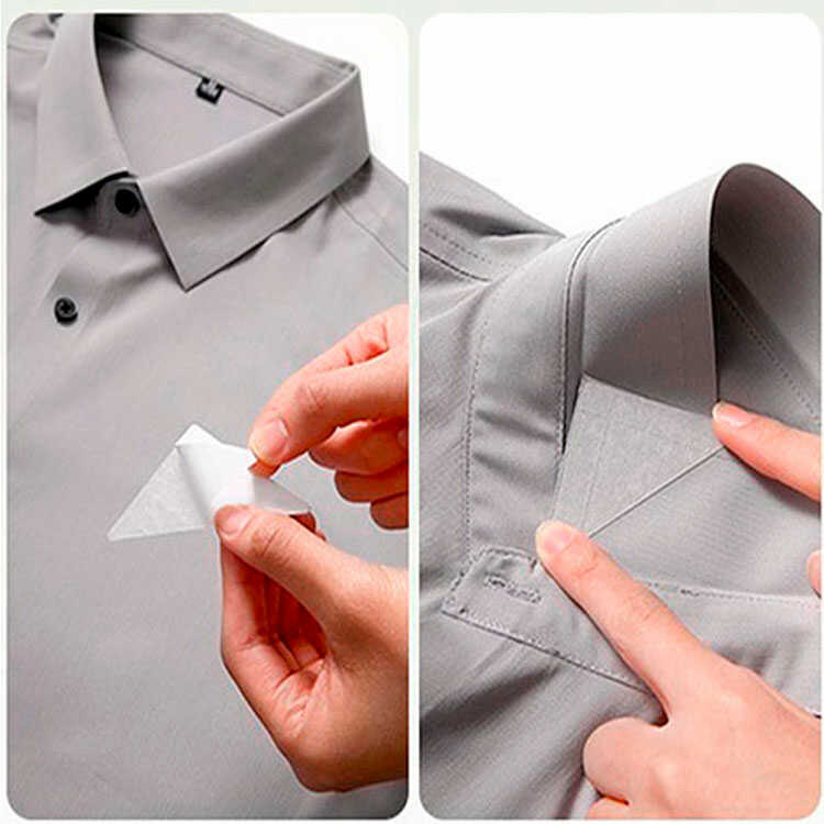 Paquete de Pegatinas 20 Unidades Triangulares para Cuello de Camisa | –  Xhobbies