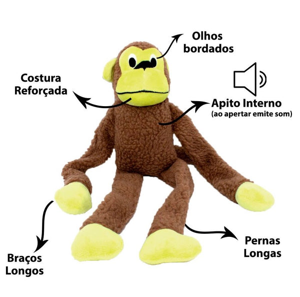 Brinquedo Macaco Para Cachorro