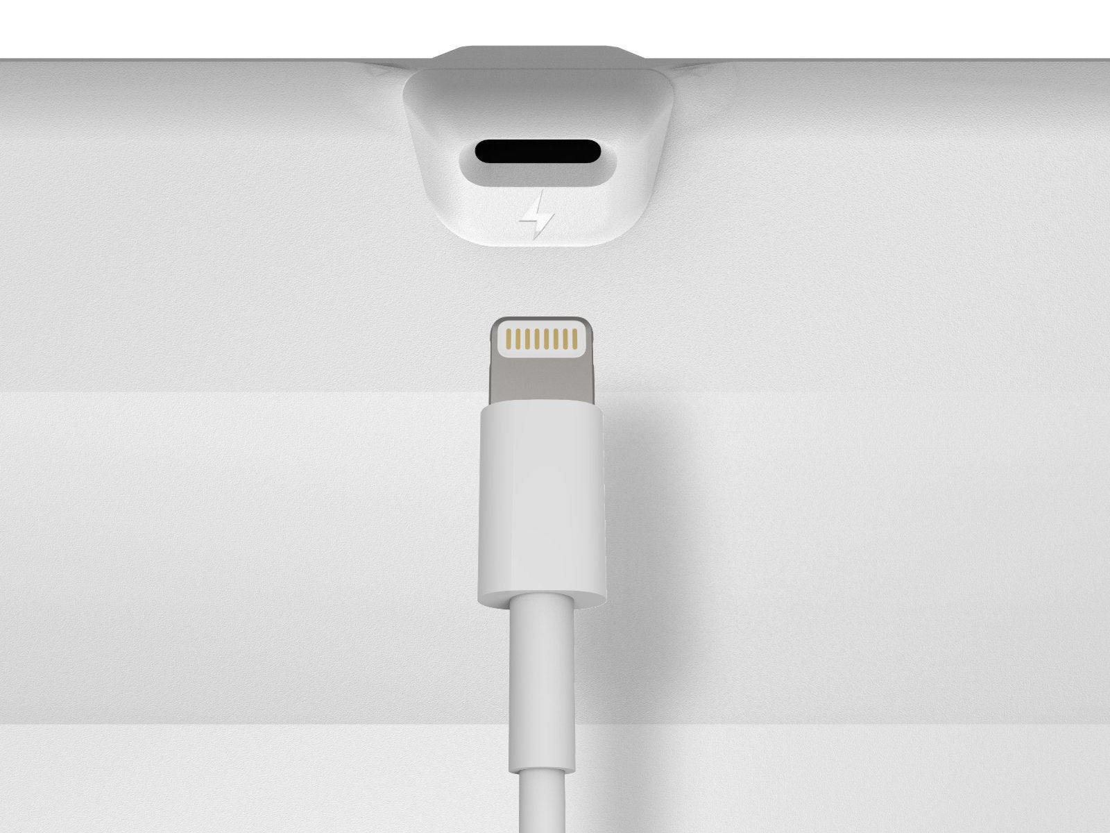 SimpliDock for iPad Installation Charging Inside Wall