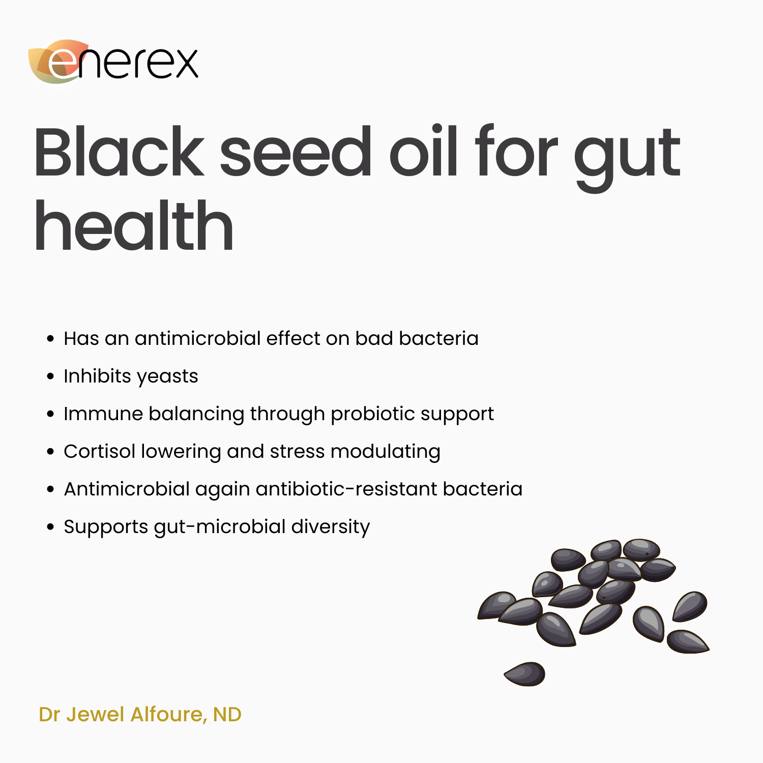 Black Seed Oil (Nigella Sativa) for Gastrointestinal Health – HealthAid®