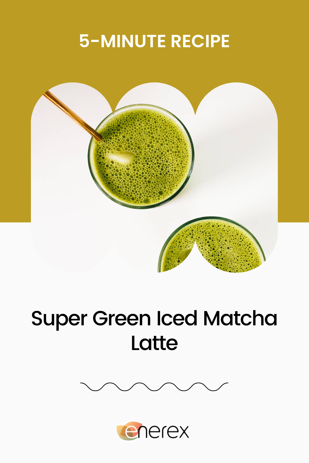 5-Minute Iced Green Tea Matcha Latte, Recipe