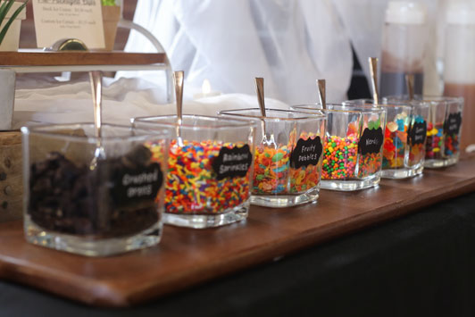 Ice Cream Toppings In a Jar