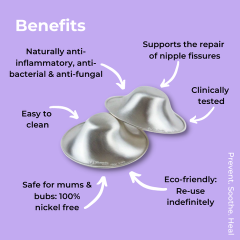 How to Use Silverette® nursing cups