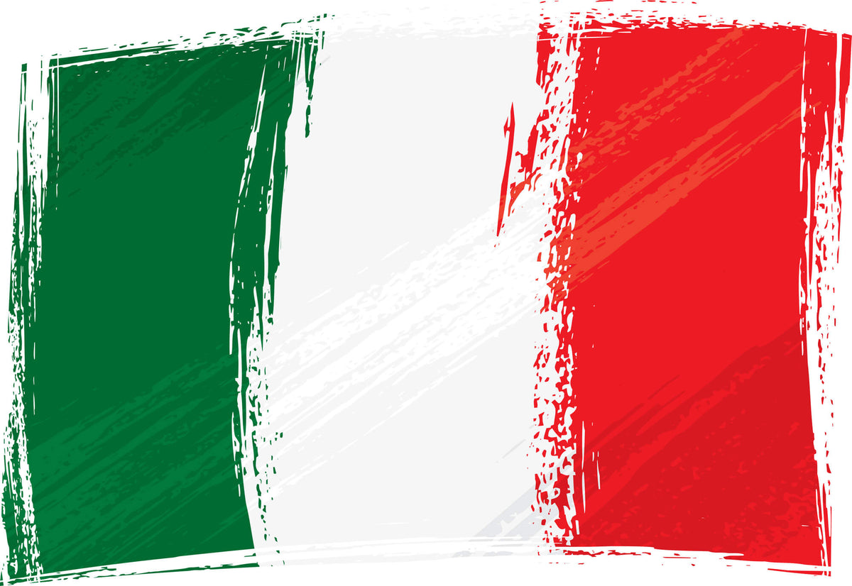Флаг Италии гранж
