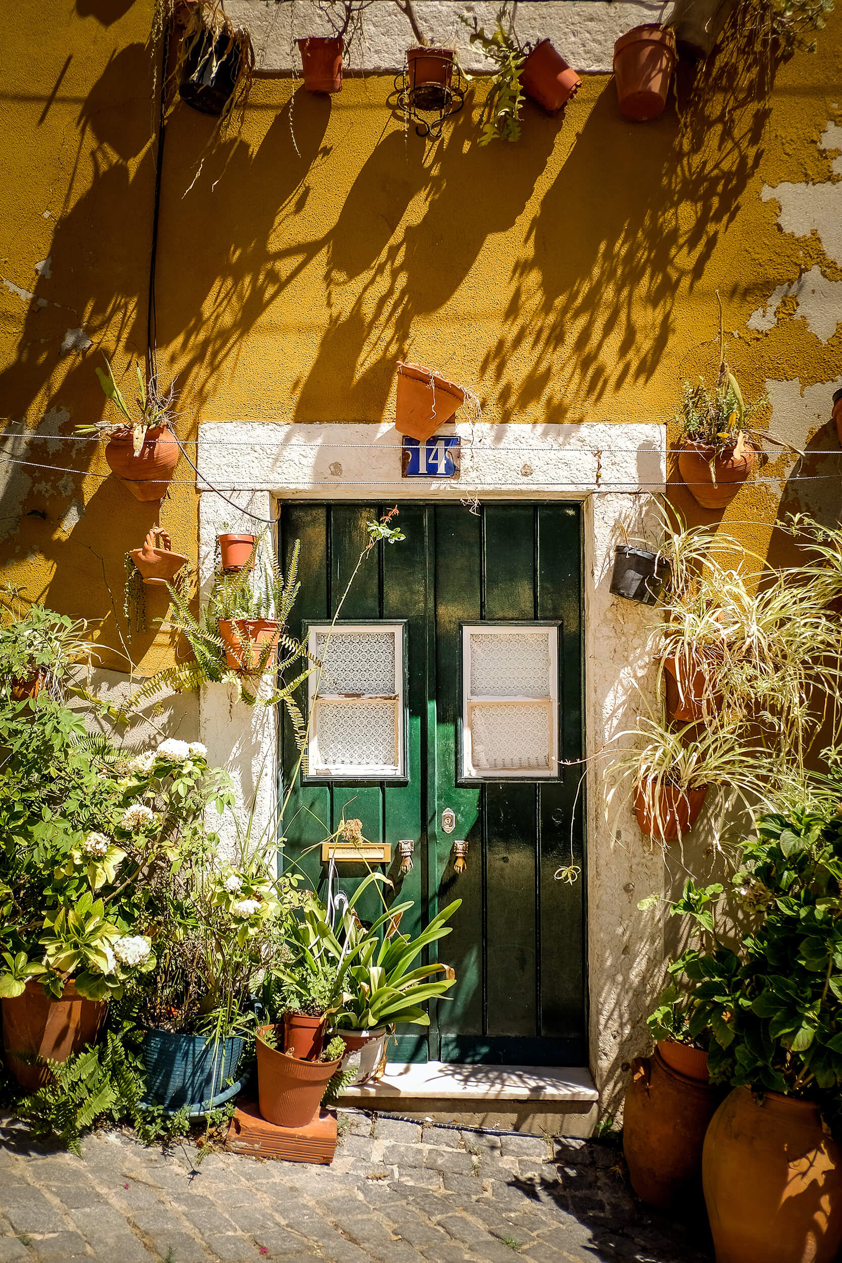 House Door Detail Lisbon