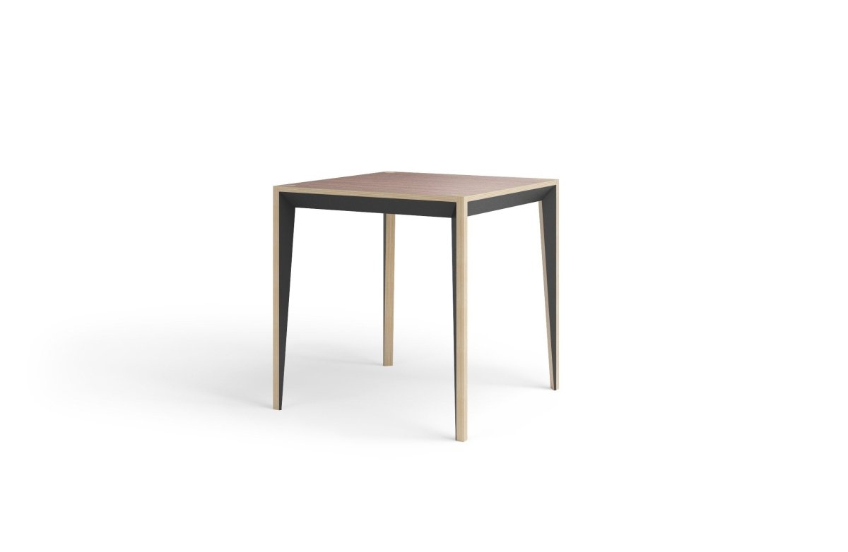 MiMi Square Table - walnut black