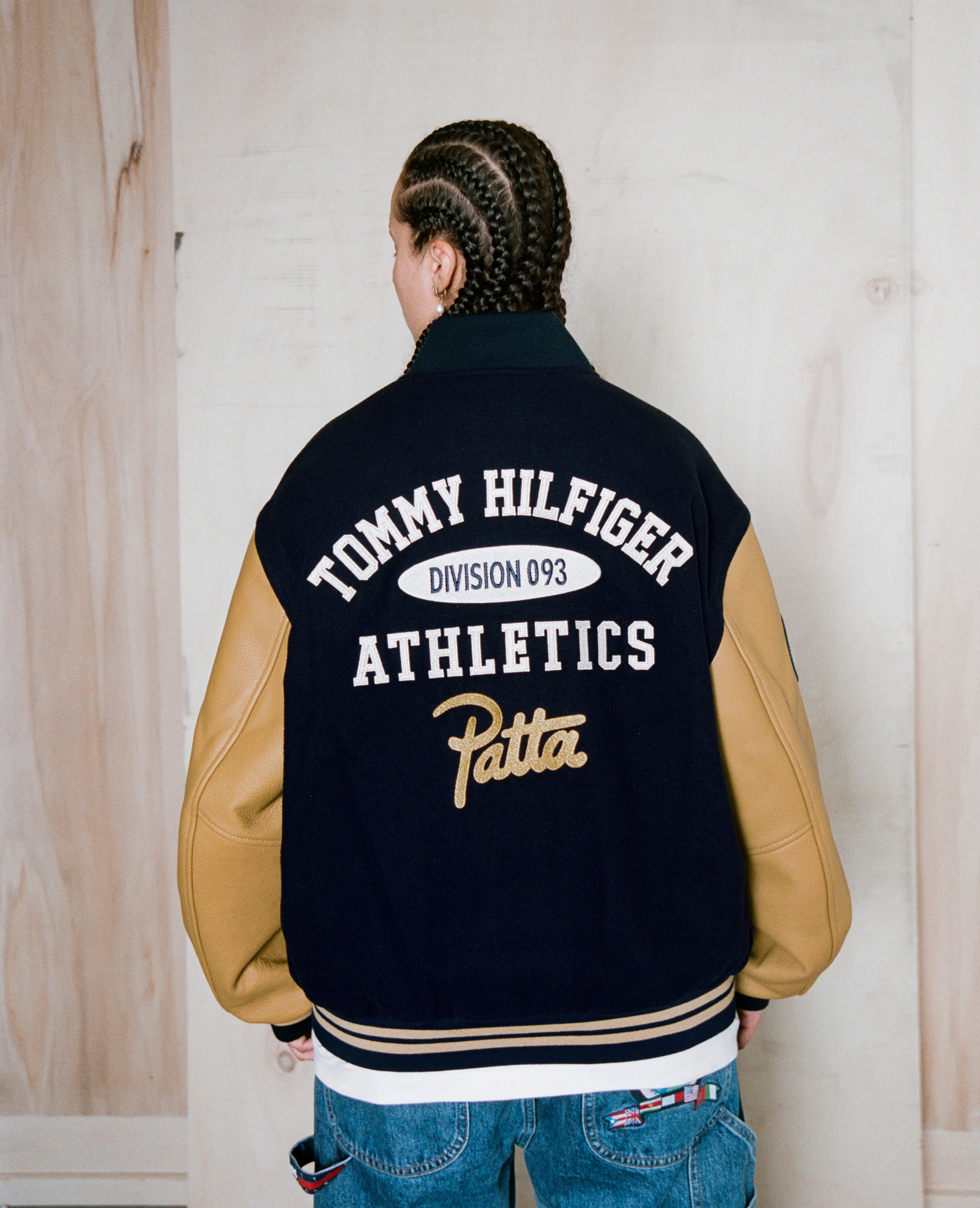 Patta x Tommy Varsity Jacket (Sport Navy)