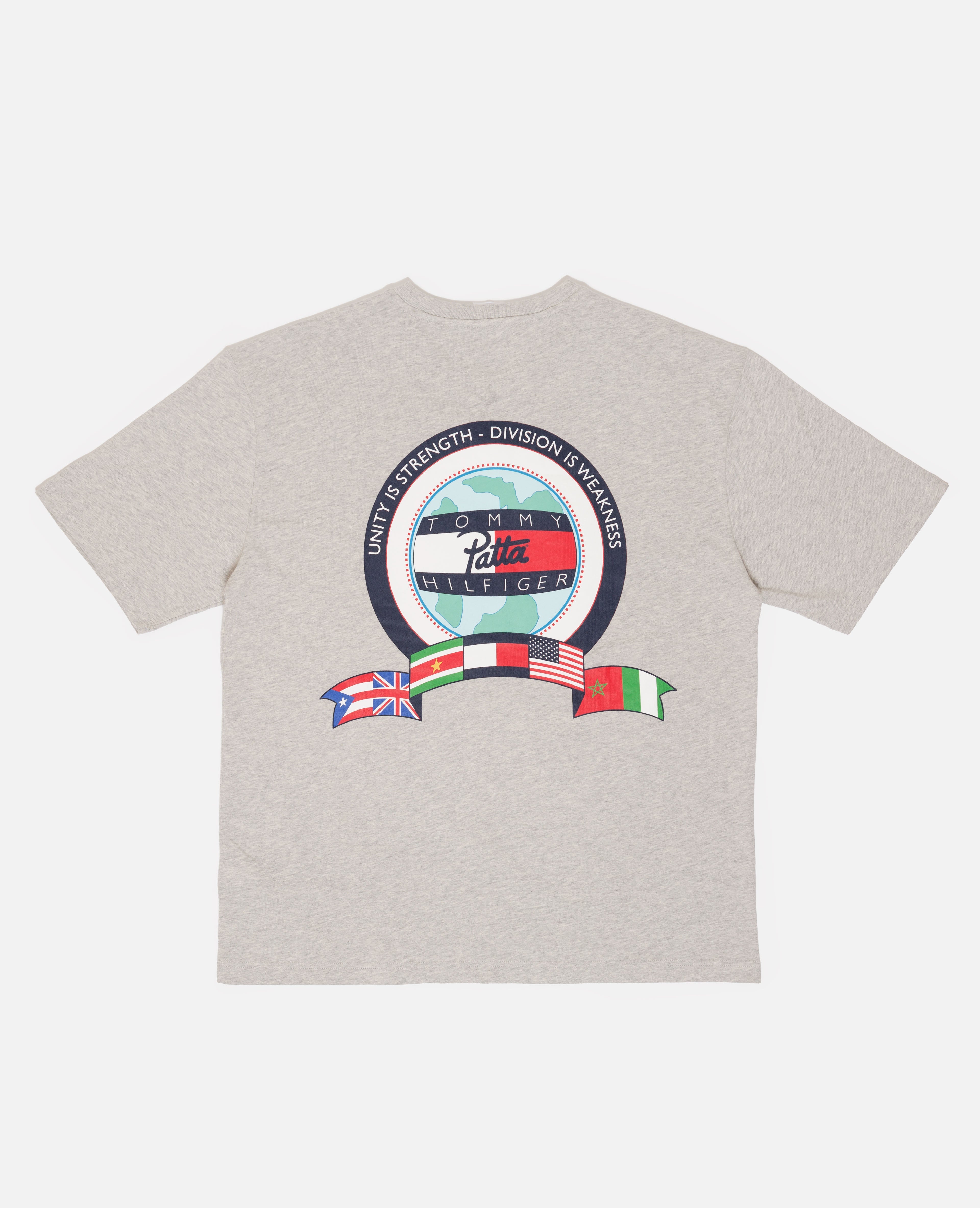 Patta x Tommy Unity T-Shirt (Grey Heather)