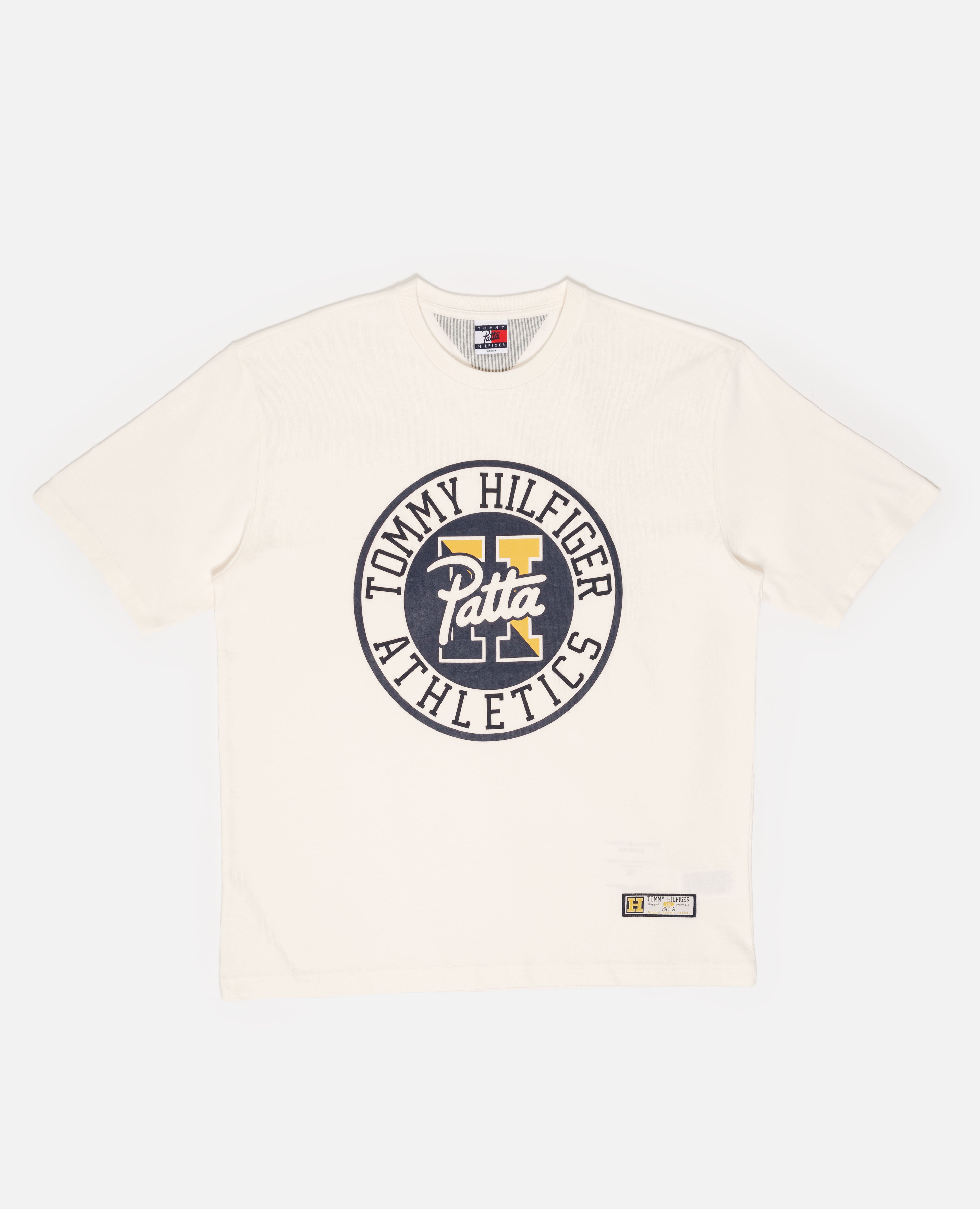 Patta x Tommy Athletics T-Shirt (Ancient White)