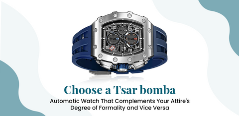 Choose a Tsar bomba Automatic Watch
