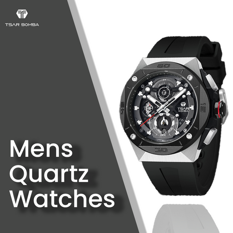 TSAR BOMBA- Mens Quartz Watches