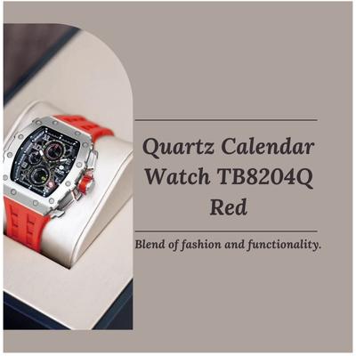 Quartz Calendar Watch TB8204Q Red