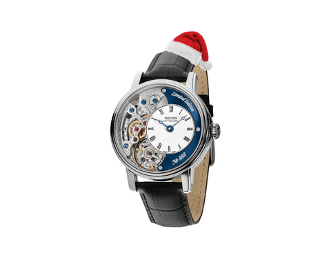 EPOS OEUVRE D'ART 3435 VERSO LIMITED EDITION HAND-WOUND SKELETON WATCH