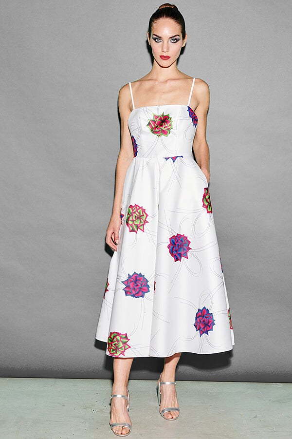 midi printed dress Alessandro De Benedetti