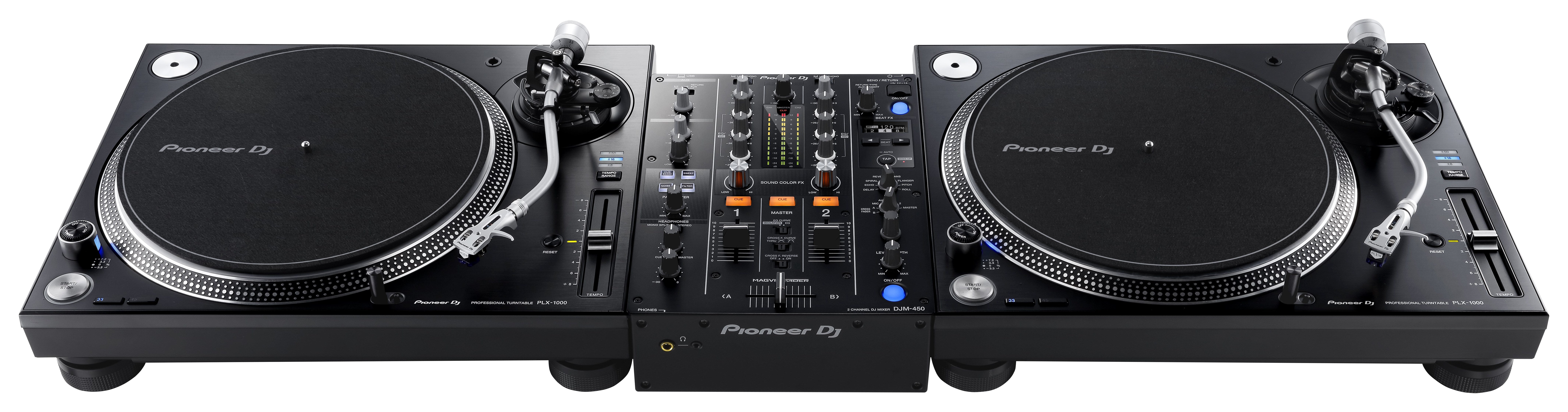 コントロー Pioneer パイオニア / DJM-450 + PLX-1000 (DVSセット) DJ