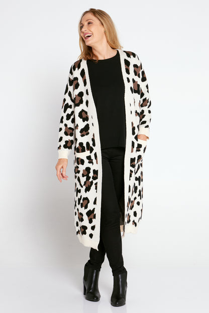 Amari Cardi - Animal Print