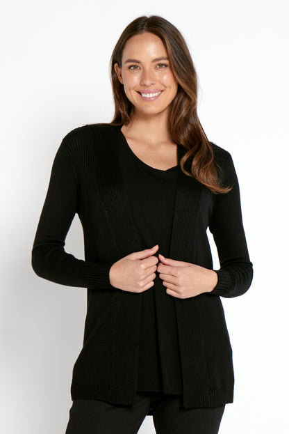 Dani Cotton Cardigan - Black