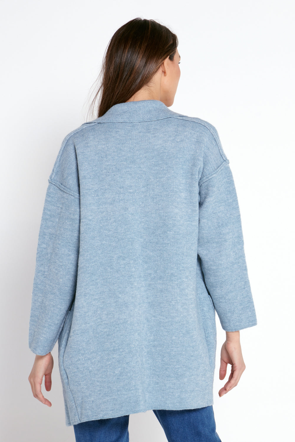 Irene Knit Jacket - Blue