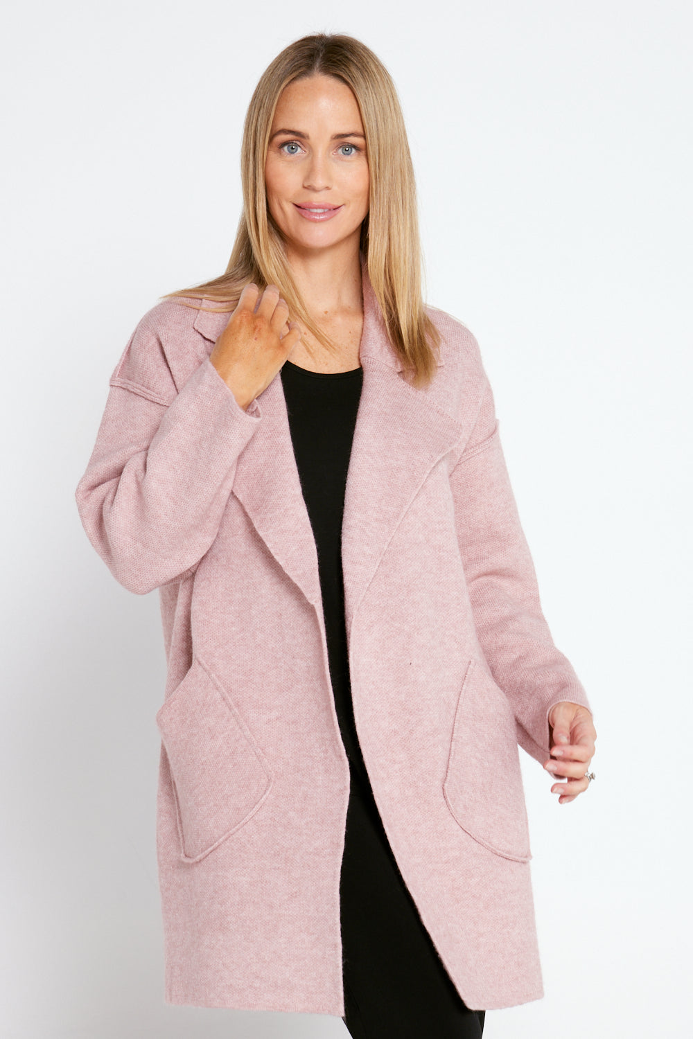 Irene Knit Jacket - Pink