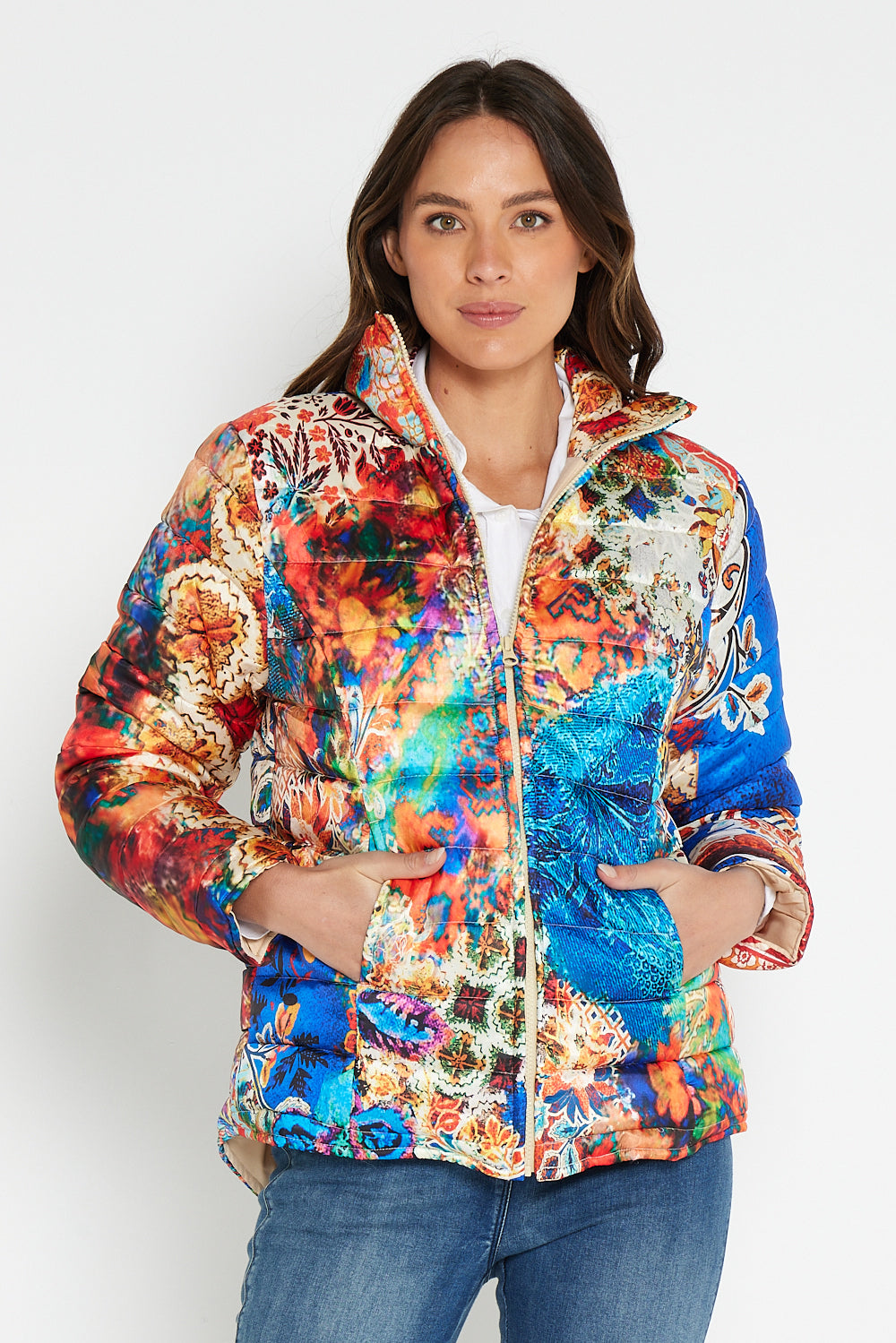 Orientique Puffer Jacket - Oriental