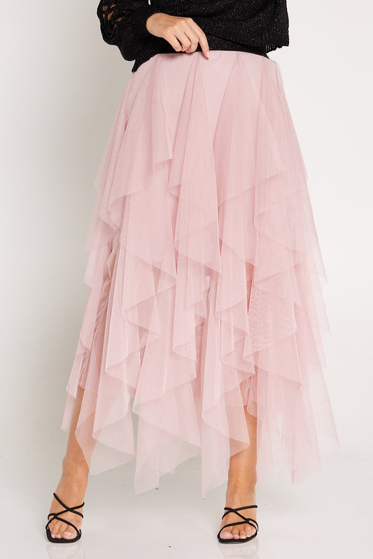 Poppy Tule Skirt - Pink